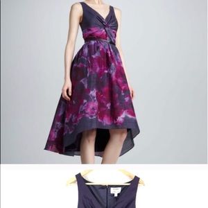Purple High Low Dress